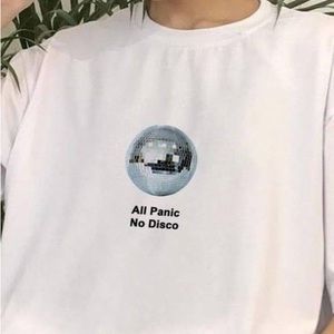 All Panic No Disco T-shirt ✅